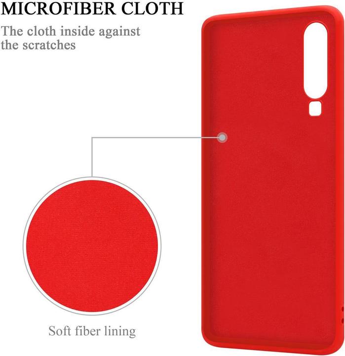 Productafbeelding Cadorabo TPU Vloeibare Ring Silicone Hoesje (Huawei P30)
