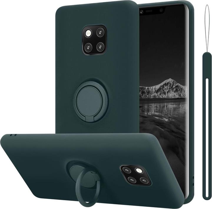 Productafbeelding Cadorabo TPU Vloeibare Ring Silicone Hoesje (Huawei Mate 20 Pro)