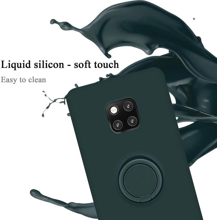 Productafbeelding Cadorabo TPU Vloeibare Ring Silicone Hoesje (Huawei Mate 20 Pro)
