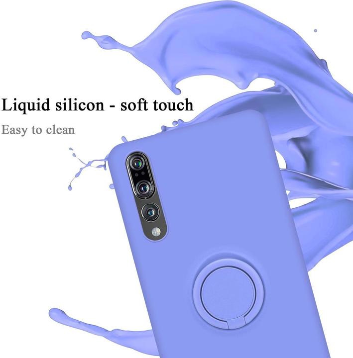 Actual product image Cadorabo TPU Liquid Ring Silicone Case Cover (Huawei P20 Pro, Huawei P20 Plus)