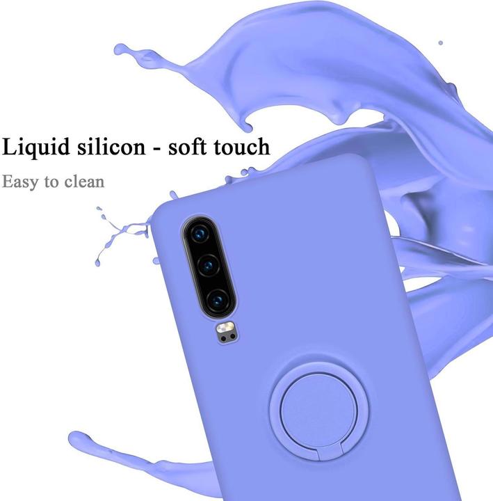 Productafbeelding Cadorabo TPU Vloeibare Ring Silicone Hoesje (Huawei P30)