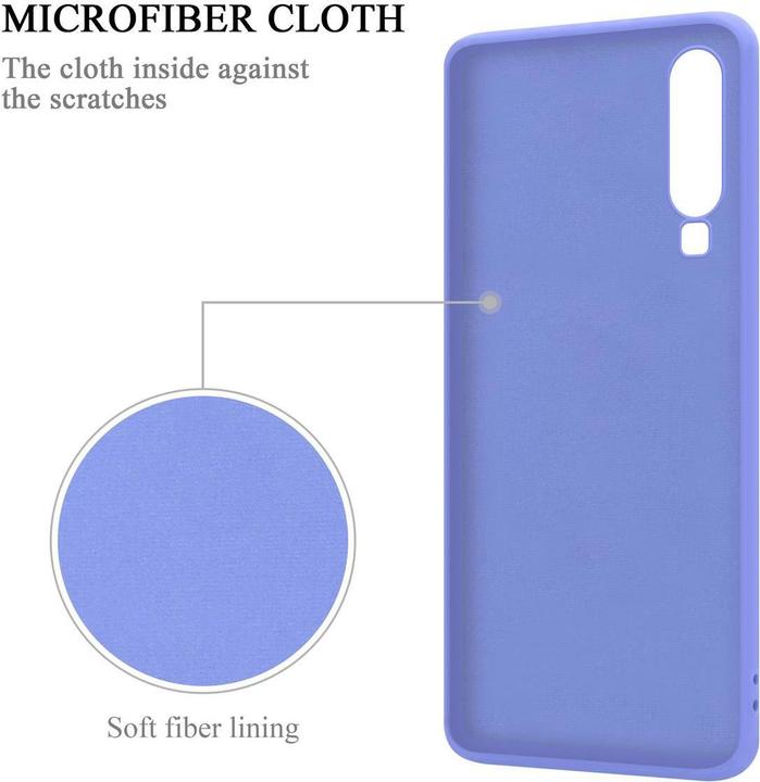 Productafbeelding Cadorabo TPU Vloeibare Ring Silicone Hoesje (Huawei P30)