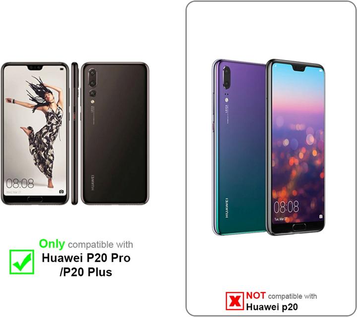 Produktbild Cadorabo TPU Liquid Ring Silicone Case Hülle (Huawei P20 Pro, Huawei P20 Plus)