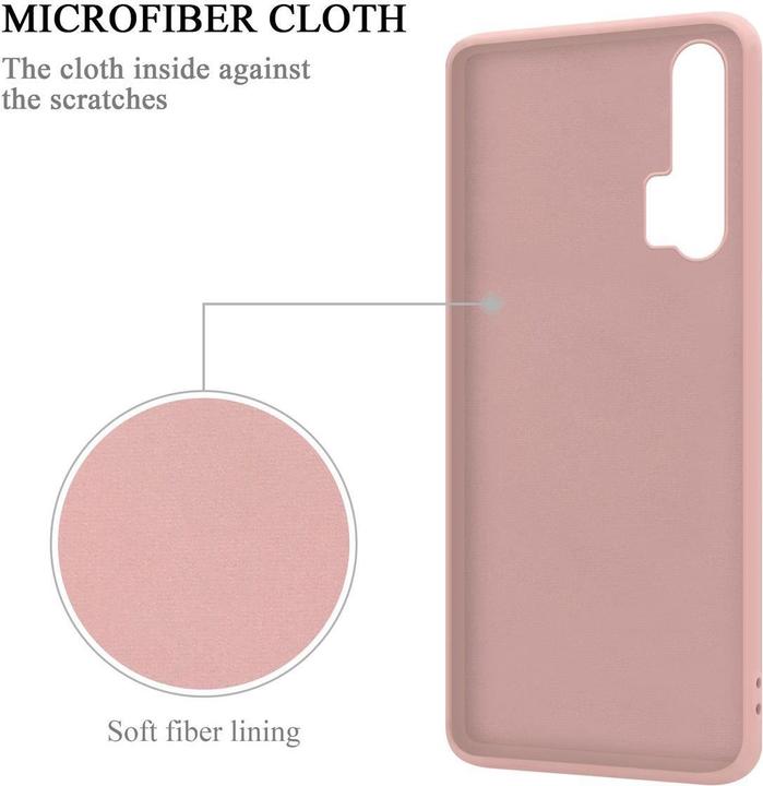 Actual product image Cadorabo TPU Liquid Ring Silicone Case Cover (Honor 20 Pro)