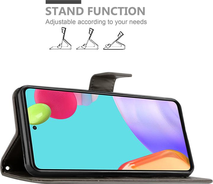 Immagine prodotto Cadorabo Copertina del libro a fiori (Samsung Galaxy A52, Samsung Galaxy A52 5G, Samsung Galaxy A52s 5G)