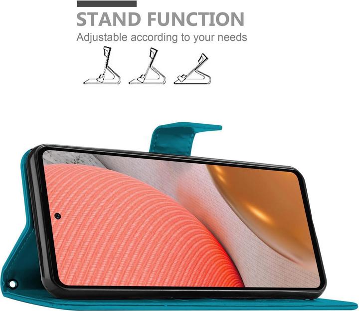 Immagine prodotto Cadorabo Copertina del libro a fiori (Samsung Galaxy A72, Samsung Galaxy A72 5G)