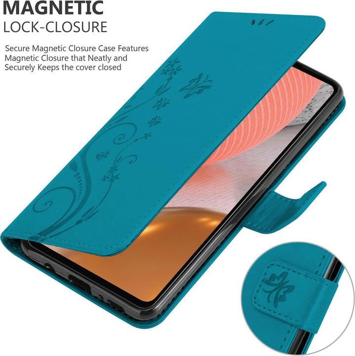 Immagine prodotto Cadorabo Copertina del libro a fiori (Samsung Galaxy A72, Samsung Galaxy A72 5G)