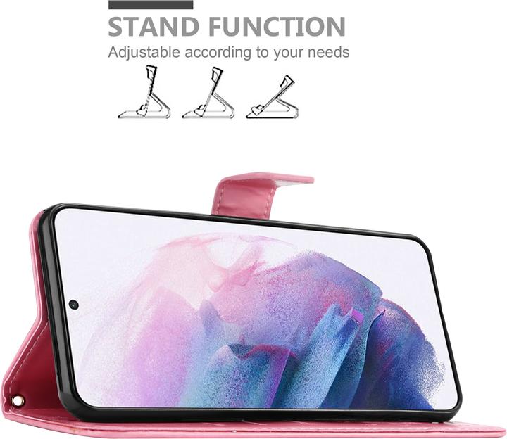 Image du produit Cadorabo Pochette Flower Book (Samsung Galaxy S21 5G)