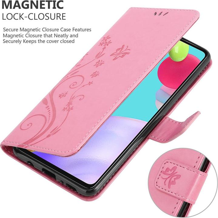 Image du produit Cadorabo Pochette Flower Book (Samsung Galaxy A52, Samsung Galaxy A52 5G, Samsung Galaxy A52s 5G)