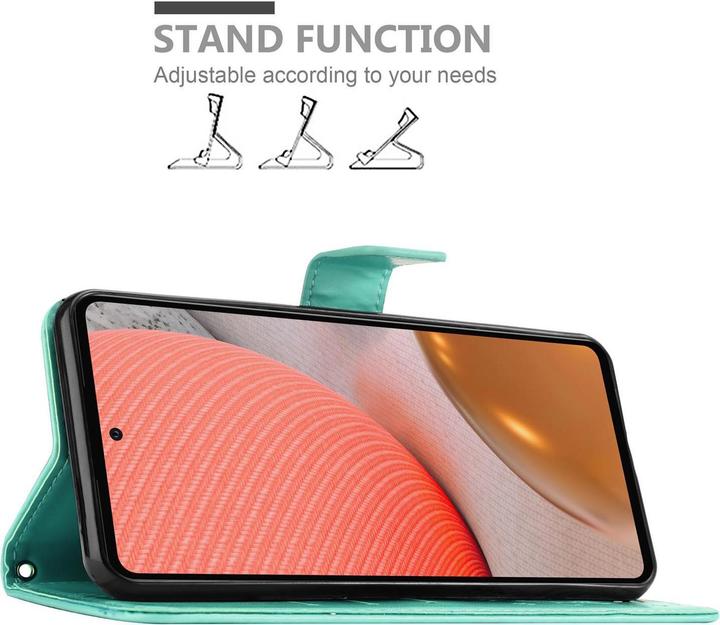 Immagine prodotto Cadorabo Copertina del libro a fiori (Samsung Galaxy A72, Samsung Galaxy A72 5G)