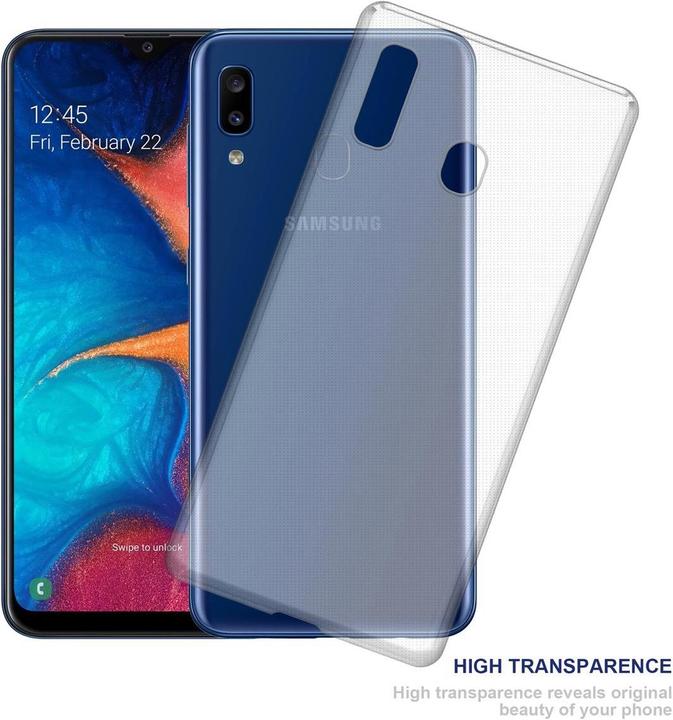 Actual product image Cadorabo TPU Ultra Slim AIR cover (Samsung Galaxy M10s, TCL A30, Samsung Galaxy A20)