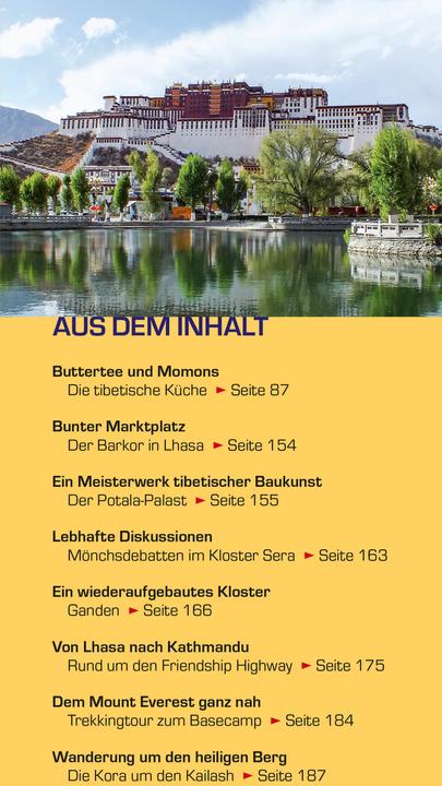 Image du produit Reiseführer Tibet (Allemand, Andreas von Hessberg, 2020)