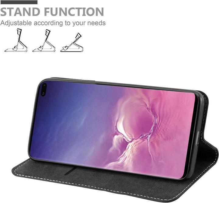 Image du produit Cadorabo Étui X-Wallet en simili cuir (Samsung Galaxy S10+)