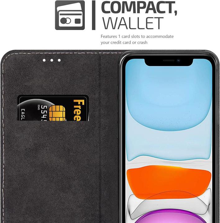 Actual product image Cadorabo X-Wallet faux leather suit cover (Apple iPhone 11)