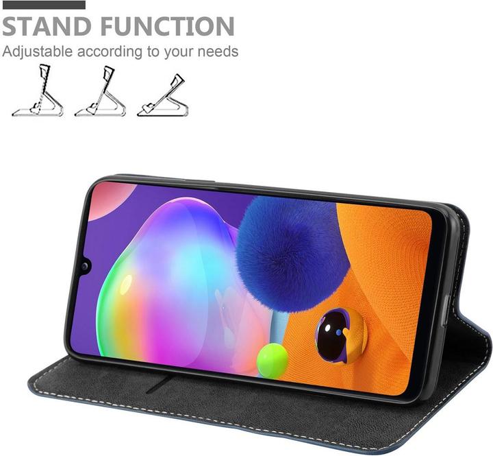 Productafbeelding Cadorabo X-Wallet hoes voor kunstleer pak (Samsung Galaxy A31)