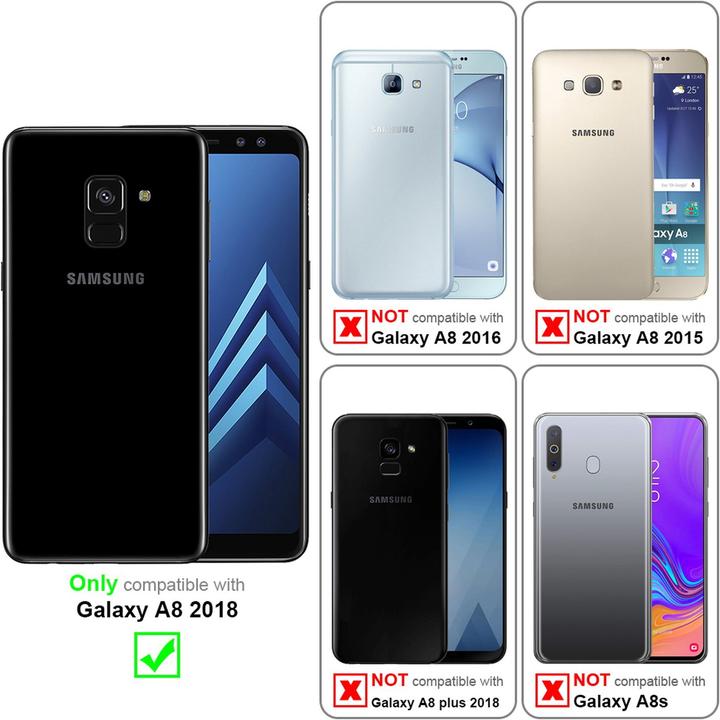 Image du produit Cadorabo Étui X-Wallet en simili cuir (Samsung Galaxy A8 (2018))