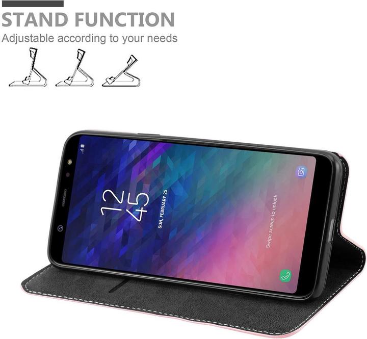 Actual product image Cadorabo X-Wallet faux leather suit cover (Samsung Galaxy A6+)