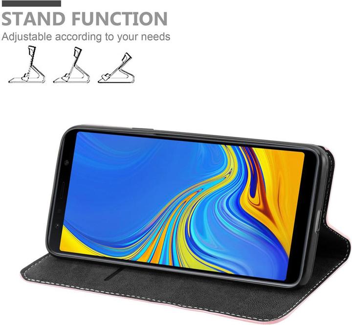 Produktbild Cadorabo X-Wallet Kunstlederkombi Hülle (Samsung Galaxy A7 (2018))