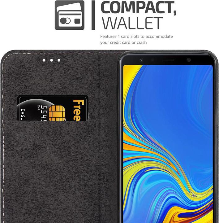 Produktbild Cadorabo X-Wallet Kunstlederkombi Hülle (Samsung Galaxy A7 (2018))