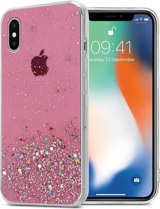 Produktbild Cadorabo TPU Cover funkelnder Glitter (Apple iPhone XS Max)