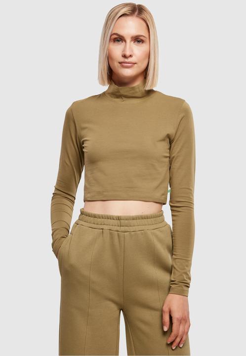 Immagine prodotto Urban Classics Donna Organic Cropped Turtelneck Longsleeve - 16513 (M)