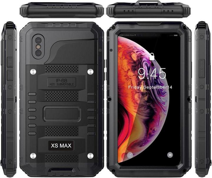 Actual product image Cadorabo Outdoor cover 360 degree protection (Apple iPhone X)