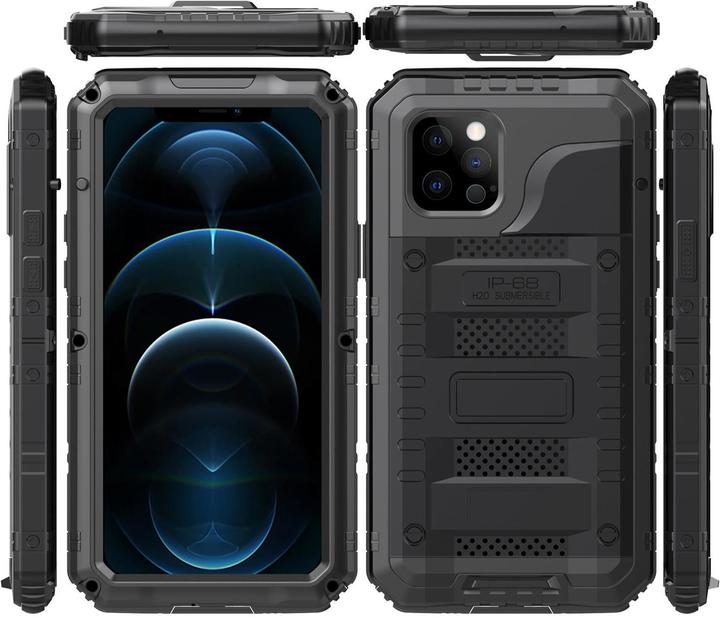 Actual product image Cadorabo Outdoor cover 360 degree protection (Apple iPhone 12 Pro)