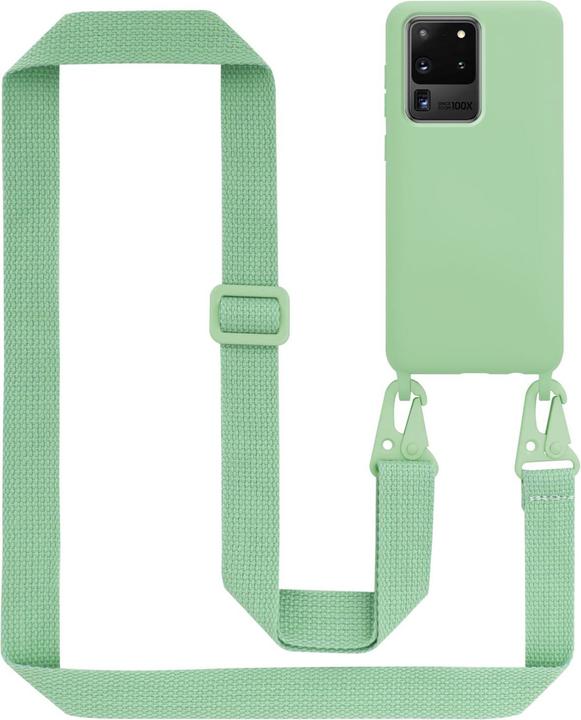 Actual product image Cadorabo TPU Cover Mobile Phone Chain Liquid (Samsung Galaxy S20 Ultra)