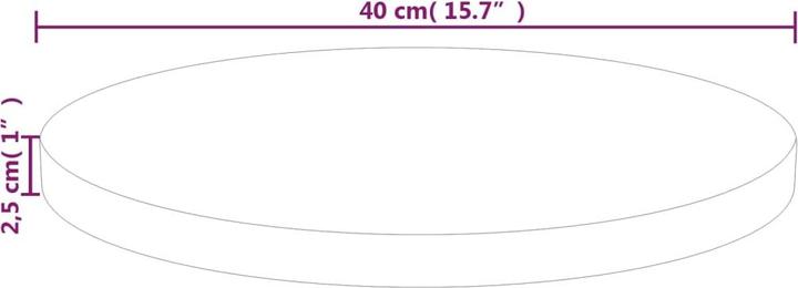 Image du produit VidaXL Jones (40 x 40 x 2,5 cm)