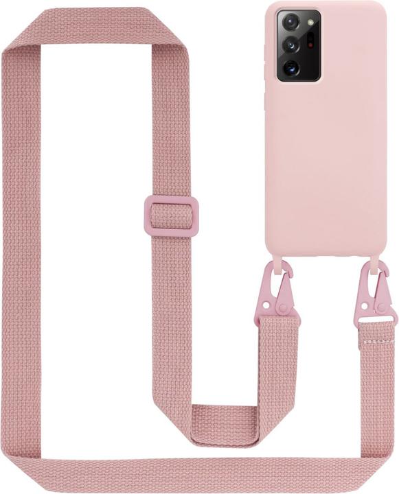 Actual product image Cadorabo TPU Cover Mobile Phone Chain Liquid (Samsung Galaxy Note 20+)