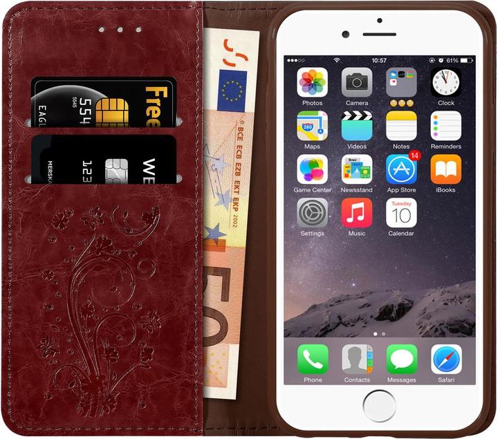 Image du produit Cadorabo Pochette Book avec ornements (Apple iPhone 6 Plus)