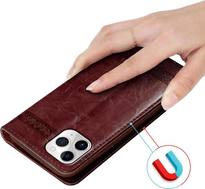 Actual product image Cadorabo Book cover with ornaments (Apple iPhone 11 Pro Max)