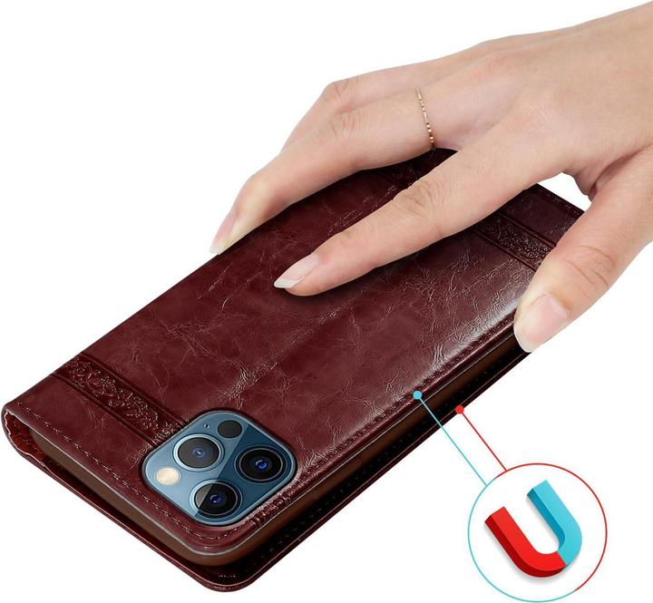 Actual product image Cadorabo Book cover with ornaments (Apple iPhone 12 Pro Max)