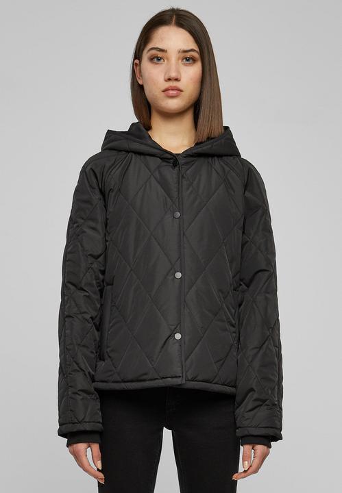 Immagine prodotto Urban Classics Ladies Oversized Diamond Quilted Hooded Jacket (XL)