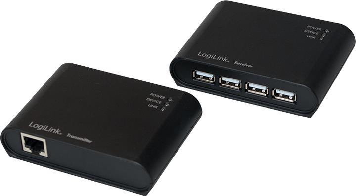 Produktbild LogiLink USB 2.0 RS232 Adapterkabel, schwarz, 1,5 m Anschlüsse: USB-A Stecker, DB9 Stecker (1.50 m)