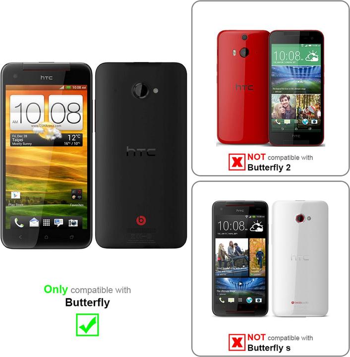 Productafbeelding Cadorabo 4x beschermende folie (1 Stuk, HTC Vlinder)