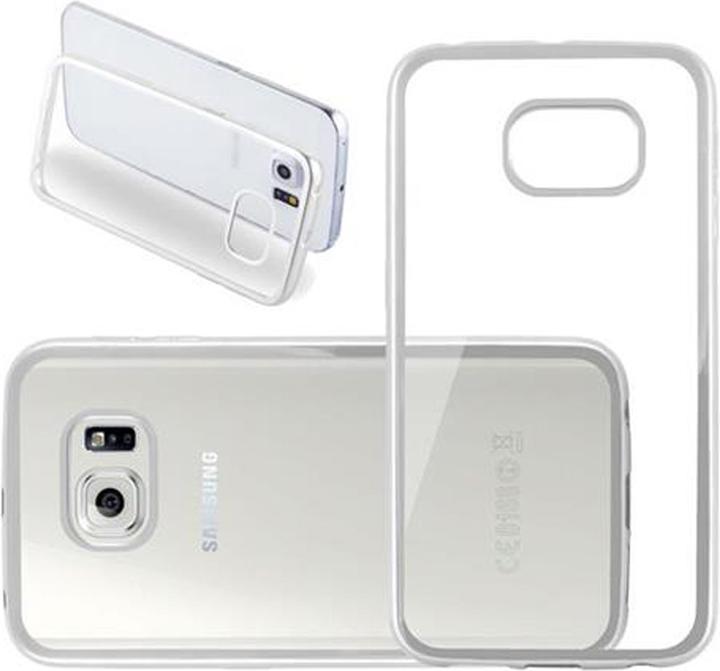 Immagine prodotto Cadorabo Copertura TPU Ultra Slim Chrome (Samsung Galaxy S6 Edge)