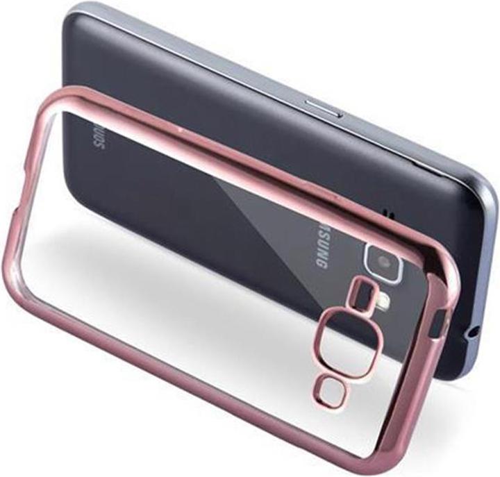Actual product image Cadorabo TPU Cover Ultra Slim Chrome (Samsung Galaxy J1)