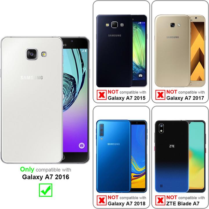 Produktbild Cadorabo TPU Cover Ultra Slim Small Waist Sling (Samsung Galaxy A7 (2016))