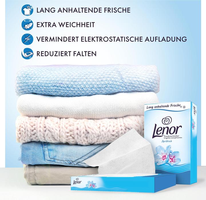 Image du produit Lenor Fraîcheur D'Avril (34 Cycles de lavage, Linge de toilette)