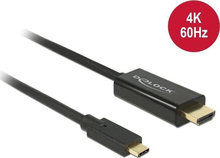 Image du produit Delock Thunderbolt 3| USB Typ C — HDMI (Typ A) (2 m, USB Type C, HDMI)
