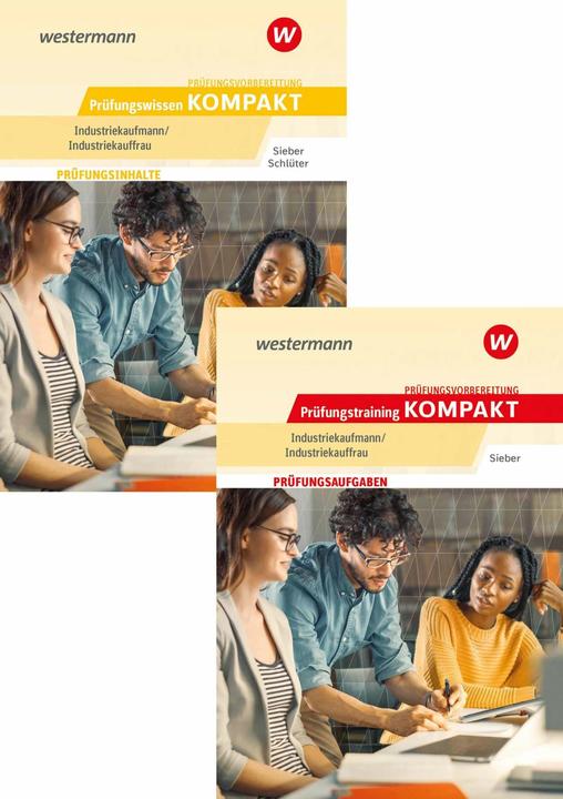 Produktbild Prüfungsvorbereitung Prüfungswissen und Prüfungstraining KOMPAKT - Industriekaufmann/Industriek (Deutsch, Michael Sieber, Meinolf Schlüter, 2024)