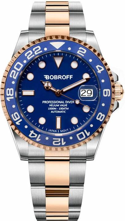 Bobroff Montre pour homme BF0006 (Ø 41 mm) (41 mm)