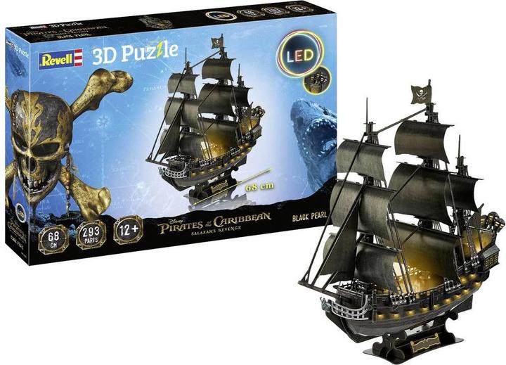 Revell Puzzle 3D Black Pearl LED (293 pièces)