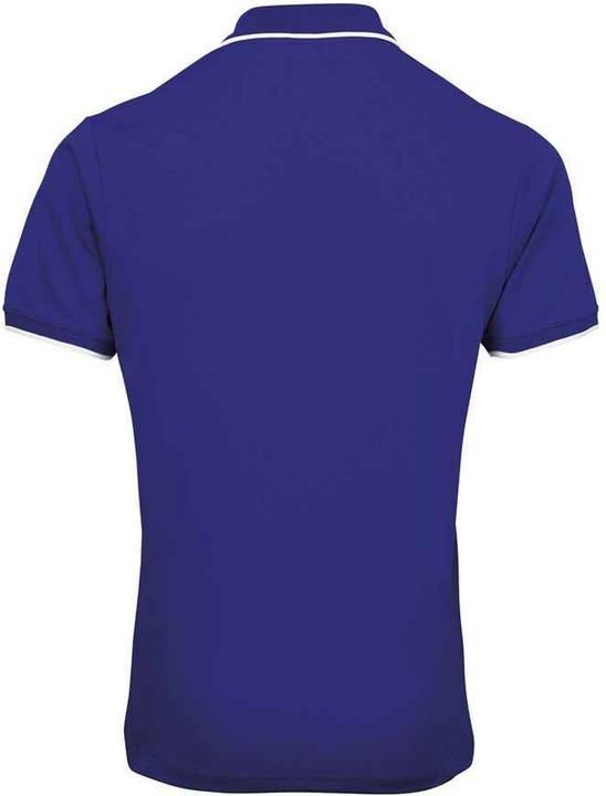 Actual product image Premier Mens Coolchecker Contrast Pique Polo Shirt (3XL)