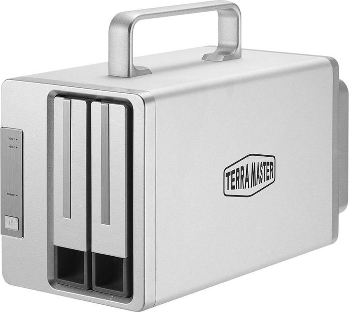Terramaster DAS LAUFWERK 2BAY TD2-Thunderbolt 3 RAID 0/1/JBOD/single (2.5", 3.5")