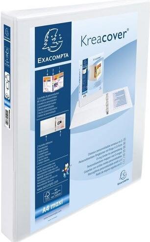 Produktbild Exacompta 51842E, A4, Weiss, 3 cm, 4,9 cm, 275 mm, 320 mm (A4, 47 mm, 10 Stück)