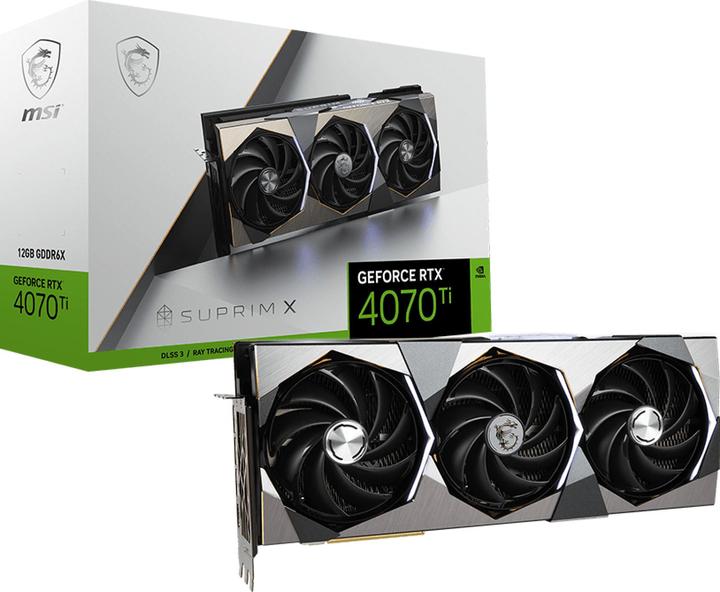 Produktbild MSI GeForce RTX 4070 Ti SUPRIM X (12 GB)