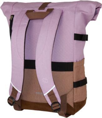 Image du produit Walker Sac à dos scolaire Roll up two Mauve /Biscuit (30 l)