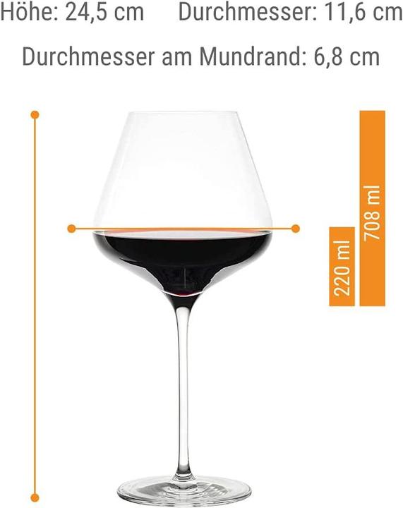 Actual product image Stölzle Quatrophil (70.80 cl, 6 Glasses, Red wine glasses)